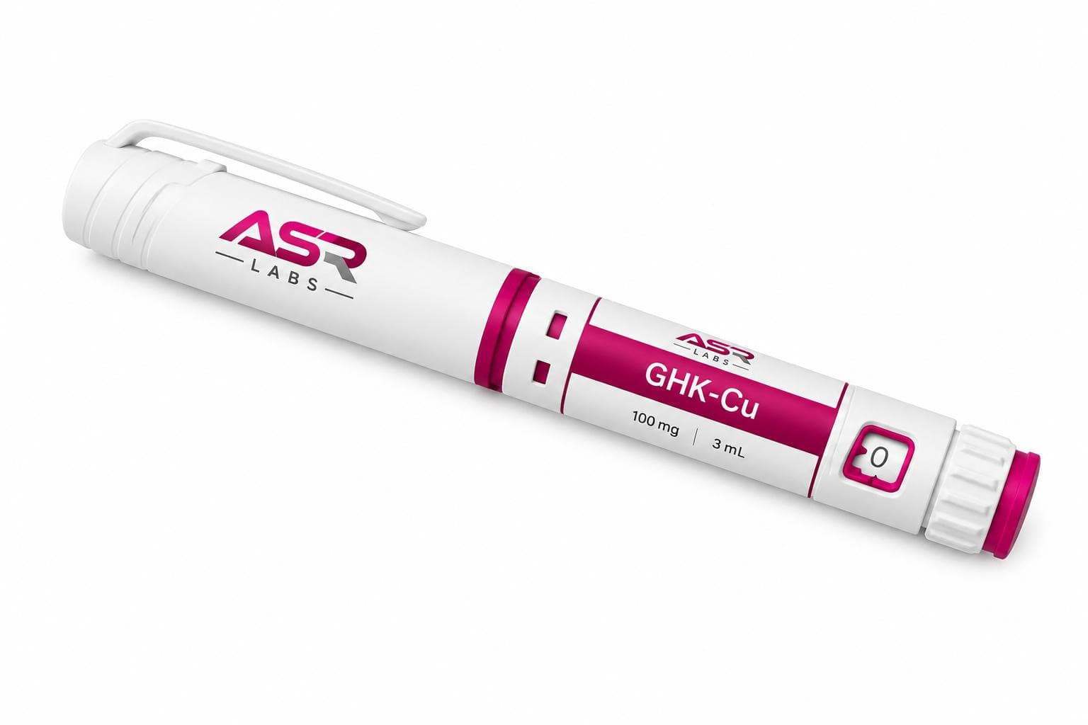 ASR Labs GHK-Cu pre-filled pen injector
